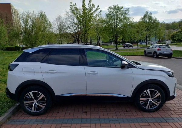 Peugeot 3008 cena 111900 przebieg: 23000, rok produkcji 2021 z Tychy małe 137